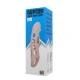  FUNDA EXTENSORA PENE CON VIBRACION Y STRAP NATURAL 13.5 CM - BAILE 