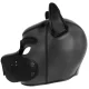  MÁSCARA PERRO DE NEOPRENO CON HOCICO EXTRAÍBLE L - DARKNESS 