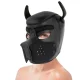  MÁSCARA PERRO DE NEOPRENO CON HOCICO EXTRAÍBLE L - DARKNESS 