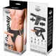  RNES HUECO GREGORY CON VIBRADOR 16.5 CM O 4.3 CM - HARNESS ATTRACTION 