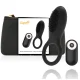  ANILLO VIBRADOR CONTROL REMOTO RECARGABLE NEGRO / GOLD - COQUETTE CHIC DESIRE 