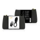  ANILLO VIBRADOR CONTROL REMOTO RECARGABLE NEGRO / GOLD - COQUETTE CHIC DESIRE 