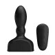  PLUG ANAL HINCHABLE NEGRO CONTROL REMOTO - MR PLAY 