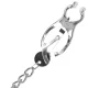  ABRAZADERA PEZONES METAL CON CADENA - DARKNESS 