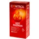  HOT PASSION PRESERVATIVOS EFECTO CALOR 10 UNIDADES - CONTROL 