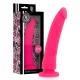  TOYS DILDO + ARNES ROSA SILICONA MEDICA 20 CM O 4 CM - DELTA CLUB 