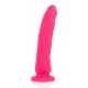  TOYS DILDO + ARNES ROSA SILICONA MEDICA 20 CM O 4 CM - DELTA CLUB 