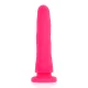  TOYS DILDO + ARNES ROSA SILICONA MEDICA 20 CM O 4 CM - DELTA CLUB 