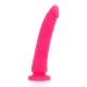  TOYS DILDO + ARNES ROSA SILICONA MEDICA 20 CM O 4 CM - DELTA CLUB 