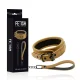  COLLAR CON CADENA CON FORRO DE NEOPRENO - FETISH SUBMISSIVE ORIGEN 