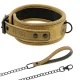  COLLAR CON CADENA CON FORRO DE NEOPRENO - FETISH SUBMISSIVE ORIGEN 
