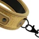 COLLAR CON CADENA CON FORRO DE NEOPRENO - FETISH SUBMISSIVE ORIGEN 