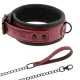  COLLAR CON CADENA CON FORRO DE NEOPRENO - FETISH SUBMISSIVE DARK ROOM 
