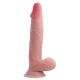  ARNÉS + DUAL DENSITY SHERMAN DILDO REALISTA 24 CM O 4.62 CM - ROCKARMY 