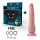  ARNÉS + DUAL DENSITY CRUSADER DILDO REALISTA 21.5 CM O 4.46 CM - ROCKARMY 