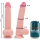  ARNÉS + LIQUID SILICONE DILDO PREMIUM KINGCOBRA 24 CM O 4.77 CM - ROCKARMY 
