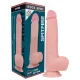  ARNÉS + LIQUID SILICONE DILDO PREMIUM SPITFIRE 21 CM O 4.62 CM - ROCKARMY 