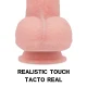  ARNÉS + LIQUID SILICONE DILDO PREMIUM SPITFIRE 21 CM O 4.62 CM - ROCKARMY 