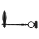  PLUG ANAL CON ANILLO VIBRADOR - ADDICTED TOYS 