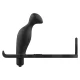  PLUG ANAL CON ANILLO SILICONA NEGRO 12 CM - ADDICTED TOYS 
