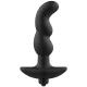  MASAJEADOR ANAL CON VIBRACIÓN NEGRO MODELO 2 - ADDICTED TOYS 