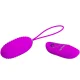  JOANNA HUEVO VIBRADOR CONTROL REMOTO 12 MODOS - PRETTY LOVE 