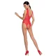  WOMAN BS086 BODYSTOCKING ROJO TALLA UNICA - PASSION 