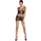  WOMAN BS090 BODYSTOCKING NEGRO TALLA UNICA - PASSION 