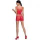  WOMAN BS090 BODYSTOCKING ROJO TALLA UNICA - PASSION 