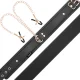  FANTASY COLLAR CON PINZAS PEZONES CON FORRO DE NEOPRENO - COQUETTE CHIC DESIRE 
