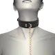  FANTASY COLLAR CUERO VEGANO CON CORREA Y FORRO DE NEOPRENO - COQUETTE CHIC DESIRE 