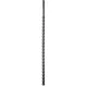  8/10 MM SONDA URETRAL SILICONA - ALL BLACK 