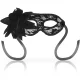  MASKS ANTIFAZ CON ENCAJES Y FLOR NEGRO - OHMAMA 