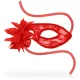  MASKS ANTIFAZ CON ENCAJES Y FLOR ROJO - OHMAMA 