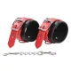  LOCK BUCKLE WRIST RESTRAINTS - OHMAMA FETISH 