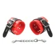  LOCKING/BUCKLING WRIST RESTRAINTS - OHMAMA FETISH 