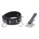  COLLAR SUMISION CON 3 ANILLAS - OHMAMA FETISH 