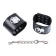  RESTRICCIONES MUÑECA CON BROCHE DE METAL - OHMAMA FETISH 