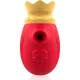  ESTIMULADOR CLITORIS 10 MODOS DE SUCCIÓN Y LICKING  ROJO - INTENSE 