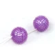  A DEEPLY PLEASURE BOLAS TEXTURADAS MORADO 3.60 CM - BAILE 
