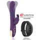  BASTIAN RABBIT UP & DOWN, ROTATOR & VIBRATOR COMPATIBLE CON WATCHME WIRELESS TECHNOLOGY - TREASURE 