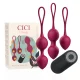  PREMIUM SILICONE 3 VIBRATING KEGEL BEADS REMOTE CONTROL - CICI BEAUTY 