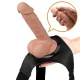  HARNESS BRIEFS ARNÉS UNIVERSAL CON DILDO JERRY 21.8 CM NATURAL - PRETTY LOVE 