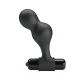  PLUG ANAL VIBRADOR DE SILICONA NEGRO - MR PLAY 