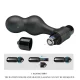 PLUG ANAL VIBRADOR DE SILICONA NEGRO - MR PLAY 