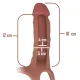  ARNÉS HUECO CON DILDO SILICONA 16 X 3.5 CM - INTENSE 