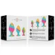  SET PLUG SILICONA MULTICOLOR - INTENSE 