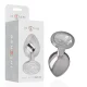  PLUG ANAL METAL ALUMINIO CON CRISTAL PLATA TALLA M - INTENSE 