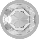  PLUG ANAL METAL ALUMINIO CON CRISTAL PLATA TALLA L - INTENSE 