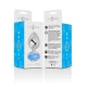  PLUG ANAL METAL ALUMINIO CON CRISTAL AZUL TALLA S - INTENSE 